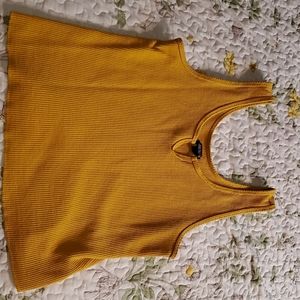 Mustard tank top